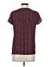 Ann Taylor LOFT 100% Polyester Red Black Short Sleeve Top Size XS - photo 2