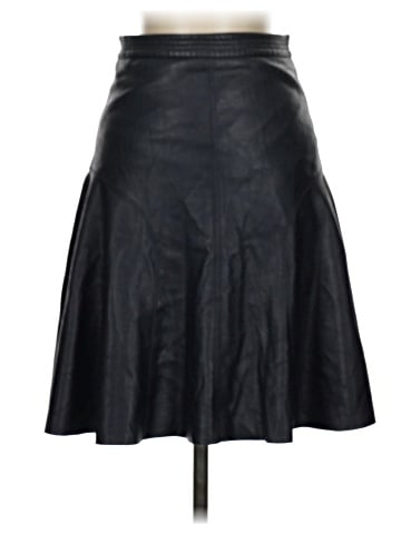 Rebecca Taylor Faux Leather Skirt (view 1)