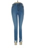 Just Black Hearts Blue Jeans Size 28 waist - photo 1