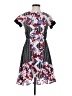 Peter Pilotto for Target 100% Polyester Print Gray Cocktail Dress Size 2 - photo 1
