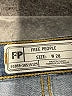 Free People Hearts Blue Jeans Size 28 waist - photo 4