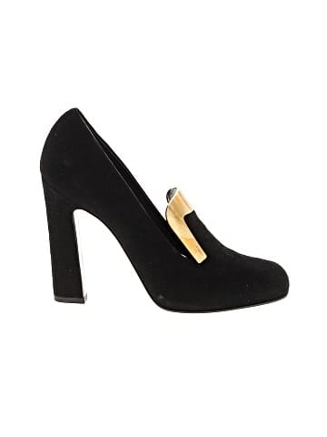 Gucci Suede Loafer Pumps (view 1)