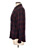 Rails 100% Rayon Plaid Burgundy Long Sleeve Button-Down Shirt Size L - photo 5