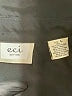 ECI 100% Polyester Black Long Sleeve Blouse Size L - photo 7