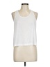 Athleta 100% Polyester White Tank Top Size L - photo 1