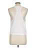 Athleta 100% Polyester White Tank Top Size L - photo 2
