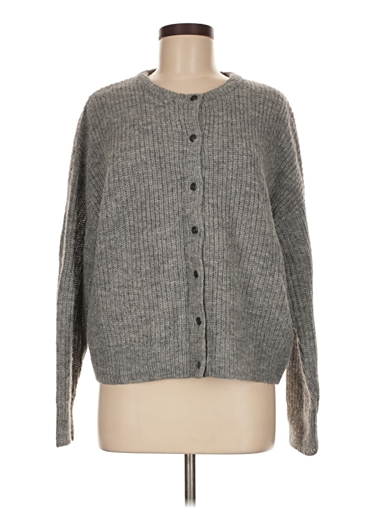 Pre-owned Jenni Kayne Cardigan Sweater In Gray