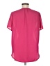 Regina Pink Short Sleeve Blouse Size M - photo 2