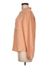Nine West 100% Polyester Orange Long Sleeve Blouse Size M - photo 5