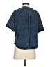 Shein Blue Short Sleeve Top Size S - photo 2