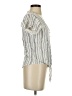 Sim & Sam 100% Rayon Ivory Short Sleeve Blouse Size XS - photo 4