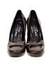 Donald J Pliner Animal Print Brown Heels Size 6 - photo 2