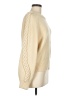 Ann Taylor Solid Ivory Pullover Sweater Size M - photo 4