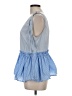 Surell Blue Sleeveless Blouse Size L - photo 5