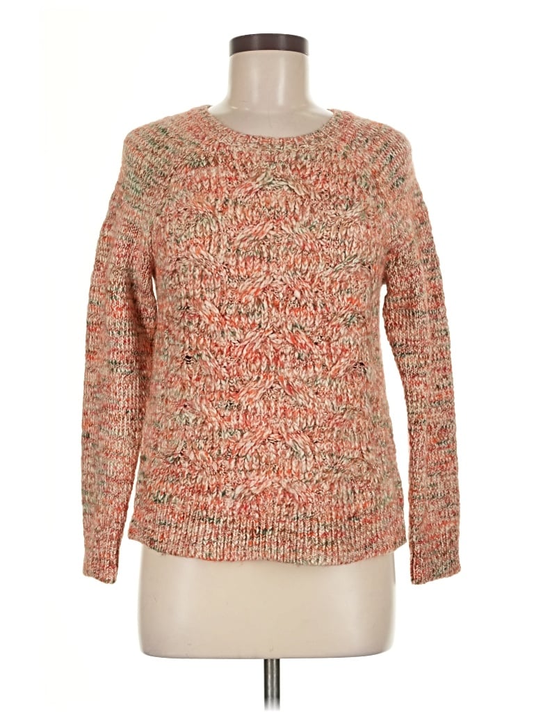 Pre-owned Talbots Outlet Pullover Sweater In Orange