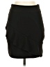 Bebe Solid Black Casual Skirt Size XS - photo 1