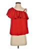 Lily White Red Sleeveless Blouse Size S - photo 1