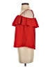 Lily White Red Sleeveless Blouse Size S - photo 5