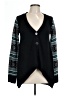 Takeout 100% Acrylic Black Cardigan Size L - photo 1