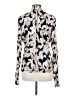 CAbi Print Ivory Long Sleeve Blouse Size M - photo 2