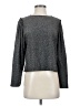 Express Gray Long Sleeve Top Size S - photo 1