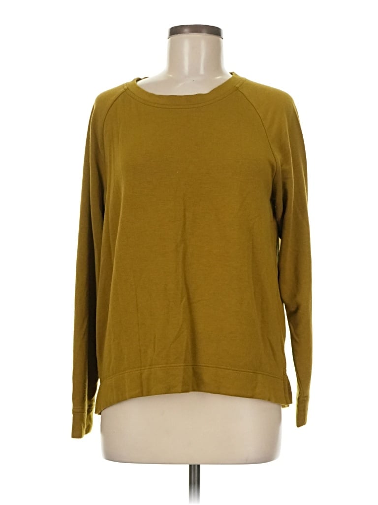 Pre-owned Lou & Grey Pullover Sweater In Brown