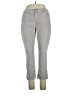 Lands' End Houndstooth Gray Jeans Size 14 - photo 1