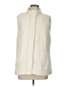J.Jill 100% Polyester Ivory Vest Size L - photo 1
