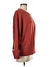 Unbranded 100% Polyester Red Pullover Sweater Size M - photo 4