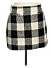 Forever 21 Plus Checkered-gingham Ivory Casual Skirt Size 1X - photo 1