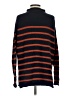 Madewell Stripes Orange Black Turtleneck Sweater Size XS - photo 2