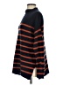 Madewell Stripes Orange Black Turtleneck Sweater Size XS - photo 5