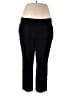 Ava & Viv Solid Black Active Pants Size 18 - photo 1