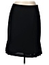 Unbranded 100% Polyester Solid Black Casual Skirt Size 10 - photo 1