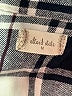 Altar'd State 100% Cotton Plaid Gray Long Sleeve Button-Down Shirt Size M - photo 7