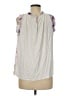 Left Coast by Dolan 100% Polyester Purple Sleeveless Blouse Size M - photo 2