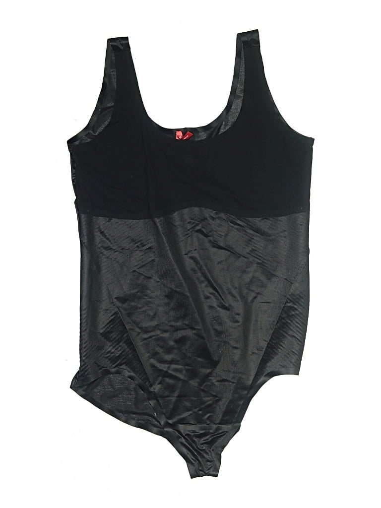 Pre-owned Spanx Bodysuit In Black