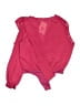 Fashion Nova 100% Polyester Pink Long Sleeve Blouse Size L - photo 2