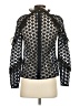 Self-Portrait 100% Polyester Black Long Sleeve Blouse Size 2 - photo 2