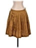 Gap 100% Polyester Solid Brown Casual Skirt Size 2 - photo 1
