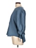 Zac & Rachel Blue 3/4 Sleeve Blouse Size L - photo 5