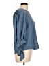 Zac & Rachel Blue 3/4 Sleeve Blouse Size L - photo 4
