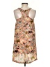 H&M 100% Polyester Paisley Orange Casual Dress Size XS - photo 2