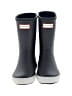 Hunter Gray Black Rain Boots Size 11 (kids) - photo 2