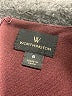 Worthington Color Block Burgundy Jumpsuit Size 8 - photo 4