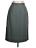 Jaeger Solid Gray Wool Skirt Size 8 - photo 1
