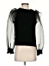 Zara Black Long Sleeve Blouse Size S - photo 1