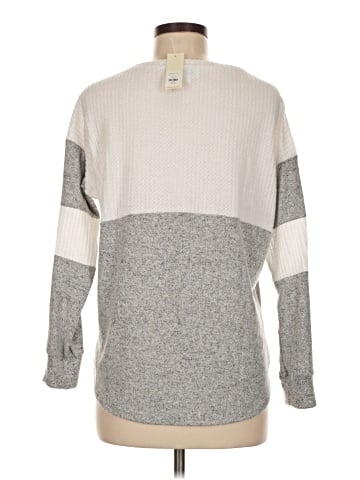 Blue Rain Pullover Sweater (view 2)