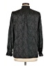 Tucker Polka Dots Black Long Sleeve Silk Top Size M - photo 2