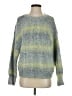 Universal Thread Color Block Green Pullover Sweater Size XS - photo 1